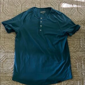 Barbell Apparel Men's Teal Short Sleeve Tee